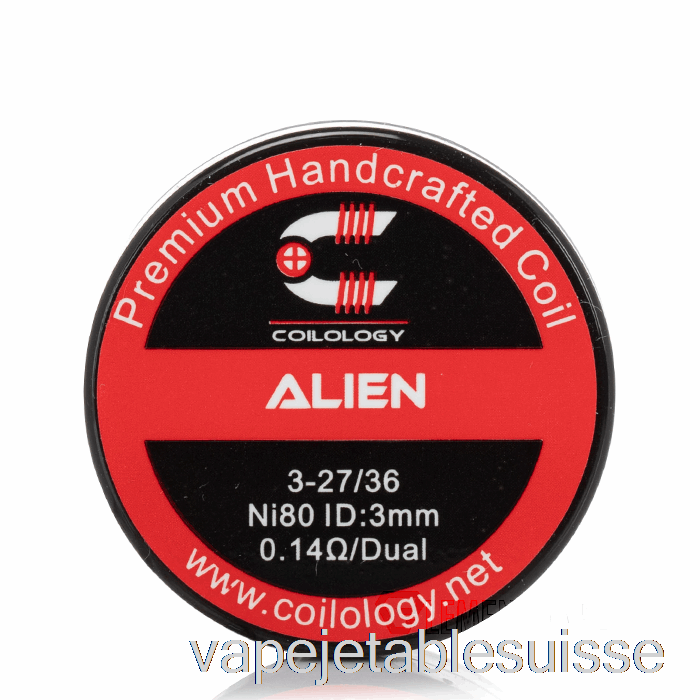 Vape Suisse Coilology Performance Bobines Pré-construites Fil Extraterrestre - 0.14ohm Ni80